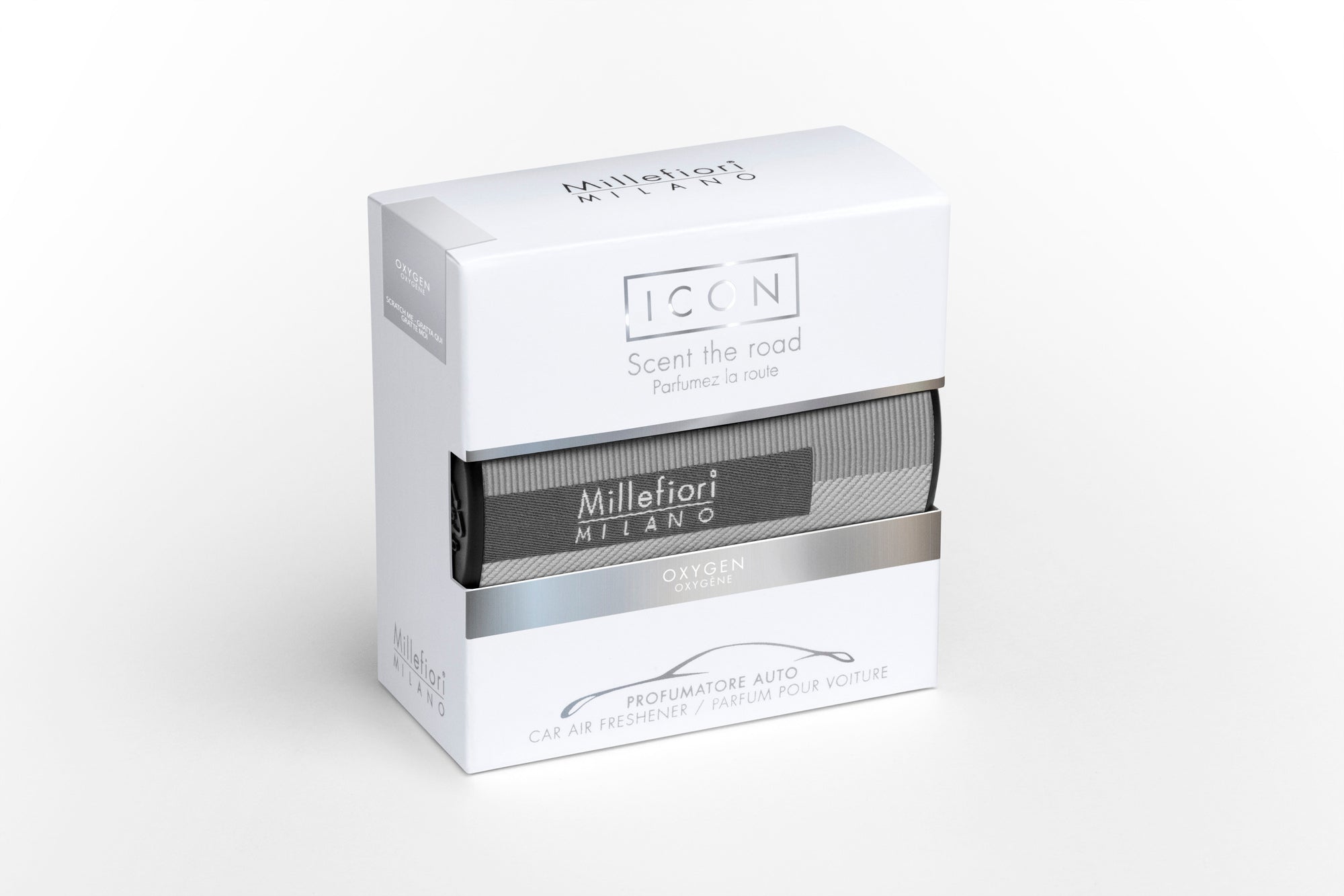 Car Air Freshener - Oxygen - Textile Geometric