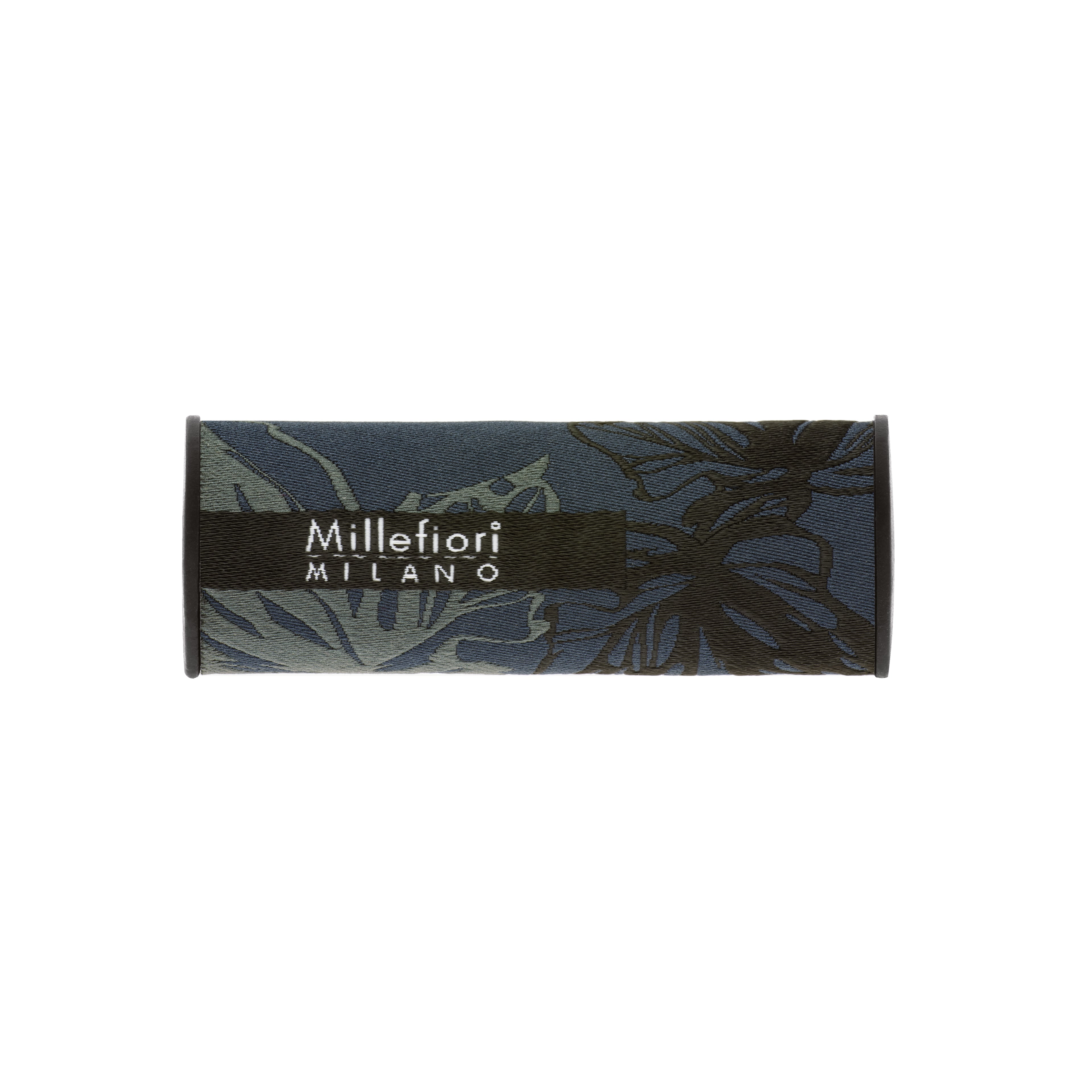 Car Air Freshener - Silver Spirit - Textile Floral Black