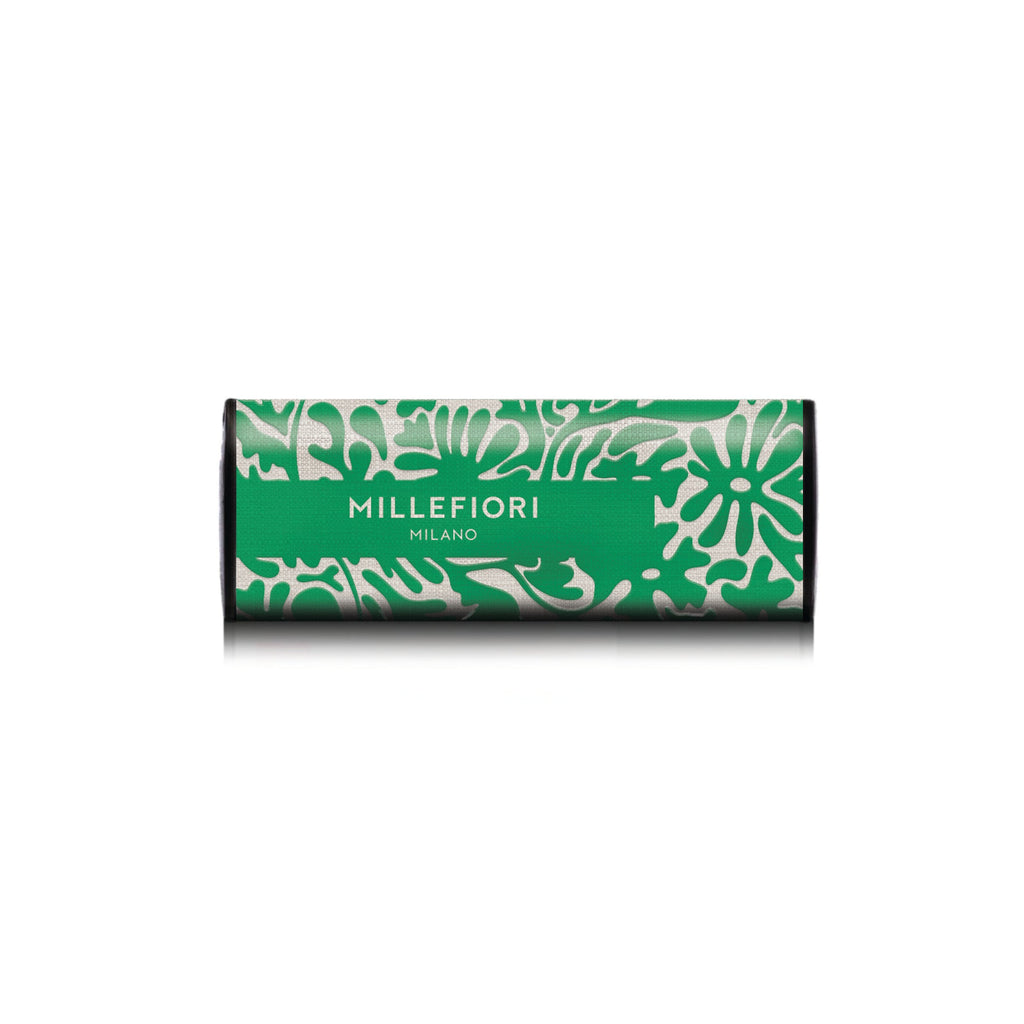 Car Air Freshener - Lime & Vetiver - Textile Floral Green