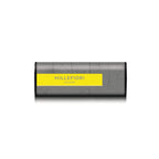 Car Air Freshener - Petals of Tobacco - Textile Grey & Yellow