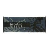 Car Air Freshener - Silver Spirit - Textile Floral Black